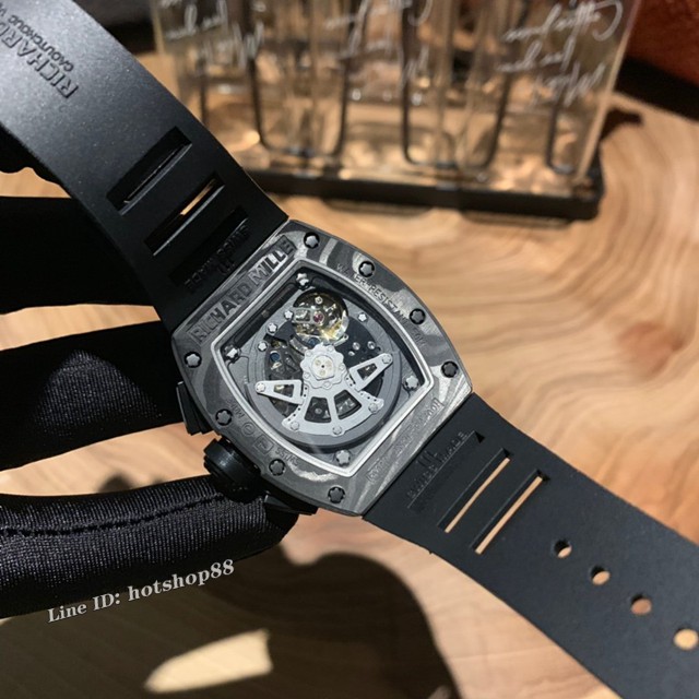 理查德米勒RICHARD MILLE RM011-FM顶级碳纤维壳套男士腕表 gjs2155